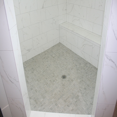 Master Shower Floor